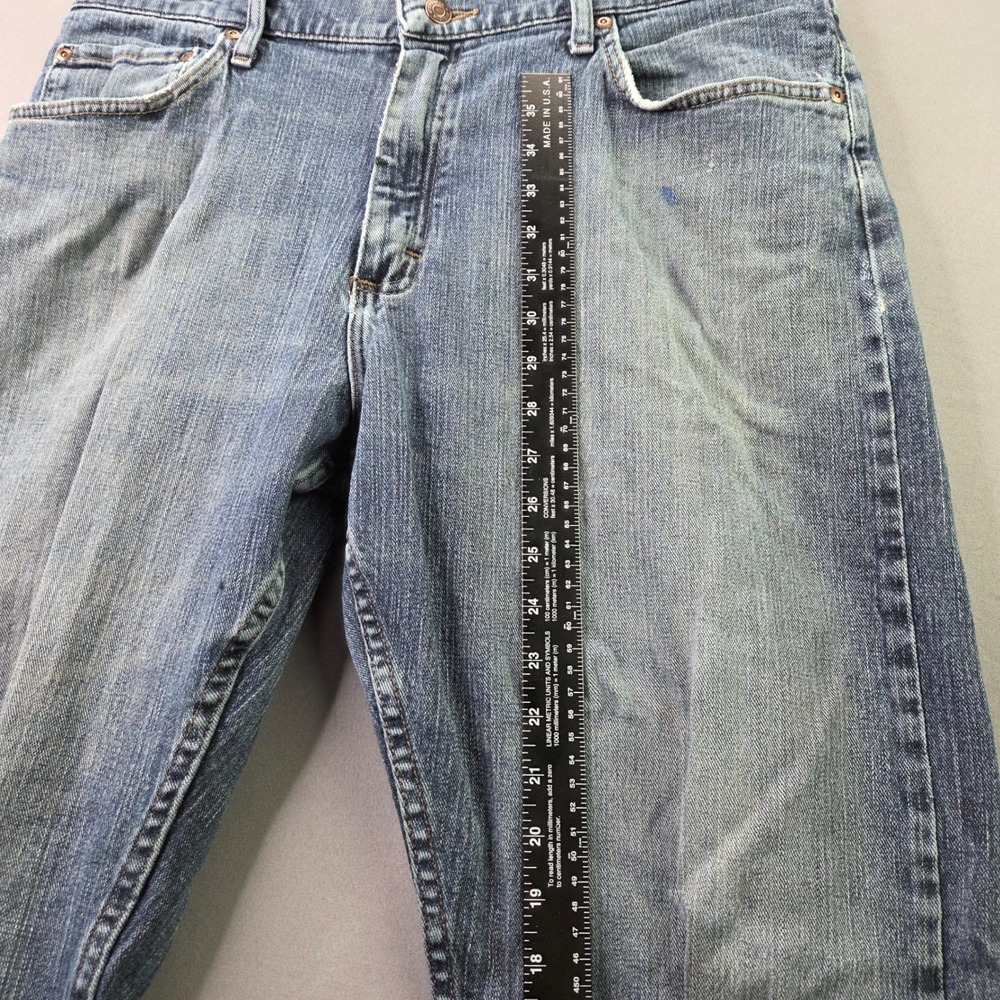 Wrangler Five Star Jeans Mens 36x29 Blue Straight Leg Premium Denim Pants - Picture 5 of 10